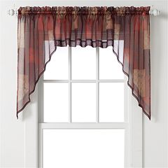 Kitchen Valances Add Style to Your Home with Kitchen Window Treatments Kohl s
