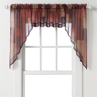 Eden Swag Tier Kitchen Window Curtains