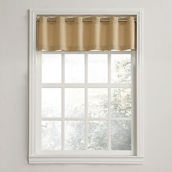 No. 918 Montego Casual Textured Semi-Sheer Grommet Single Valance