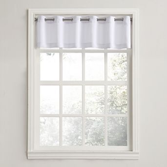 No. 918 Montego Casual Textured Semi-Sheer Grommet Single Valance