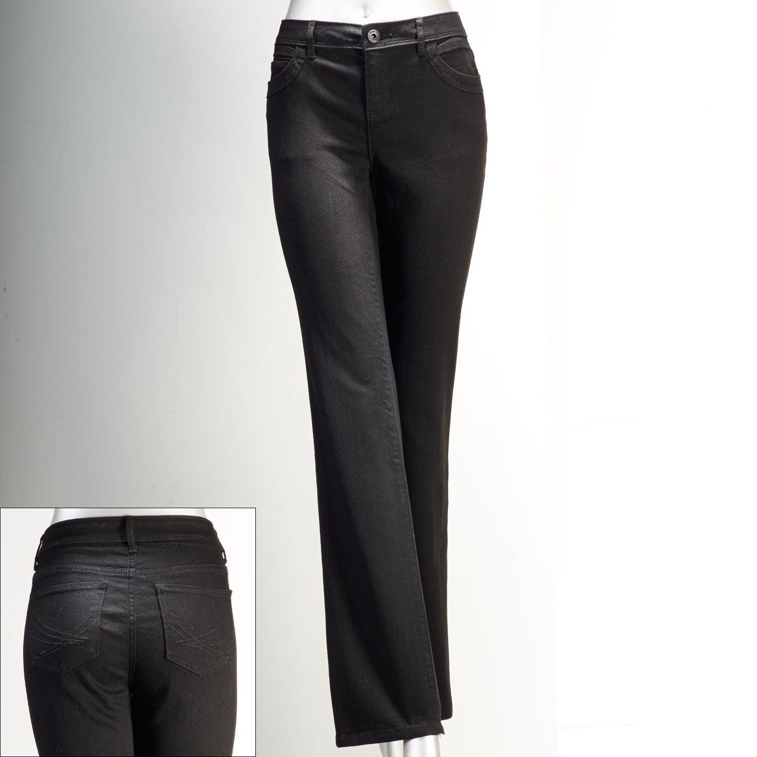 kohls vera wang bootcut jeans