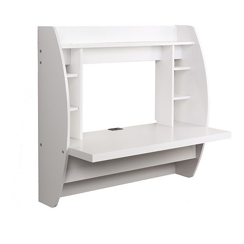 Floating Desk With Storage