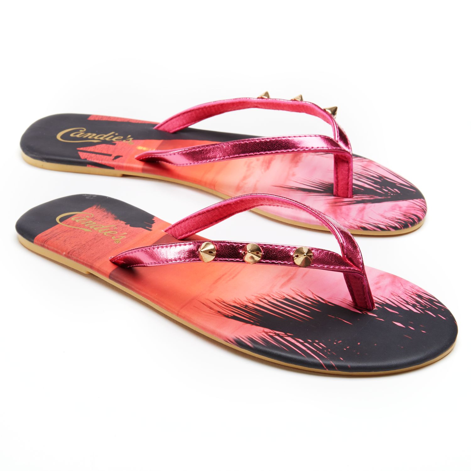 candies flip flops kohl's