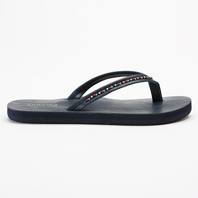 Sonoma Goods For Life® Beaded Flip-Flops