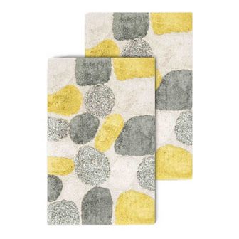 Chesapeake Pebbles 2 pc Bath Rug Set