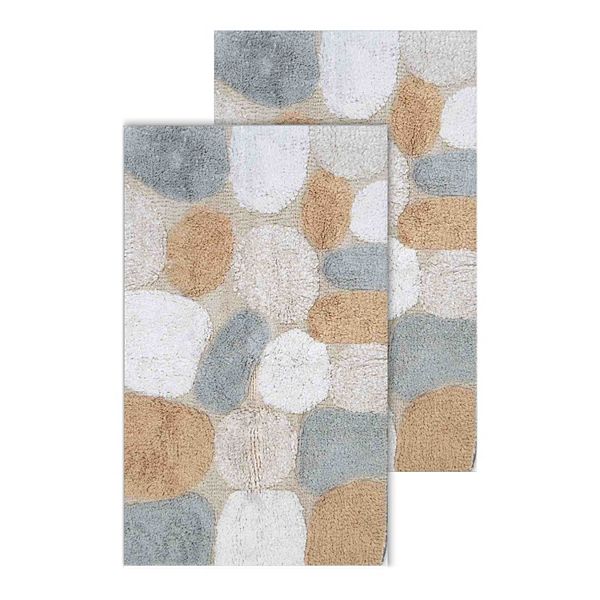 Chesapeake Pebbles 2 Pc Bath Rug Set