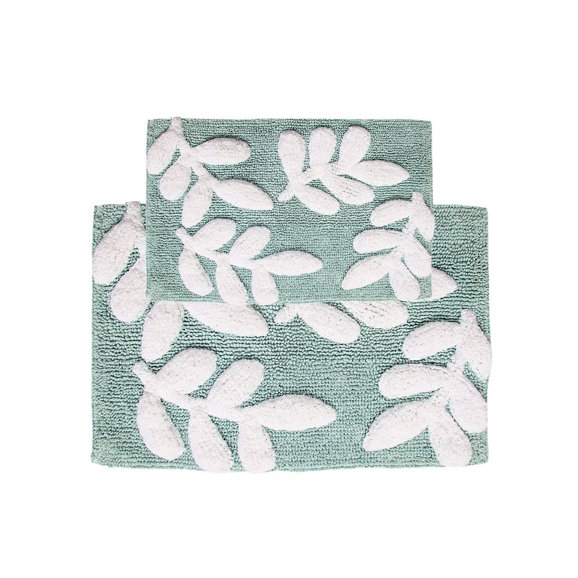 Chesapeake Monte Carlo 2-pc. Bath Rug Set, Moonstone White