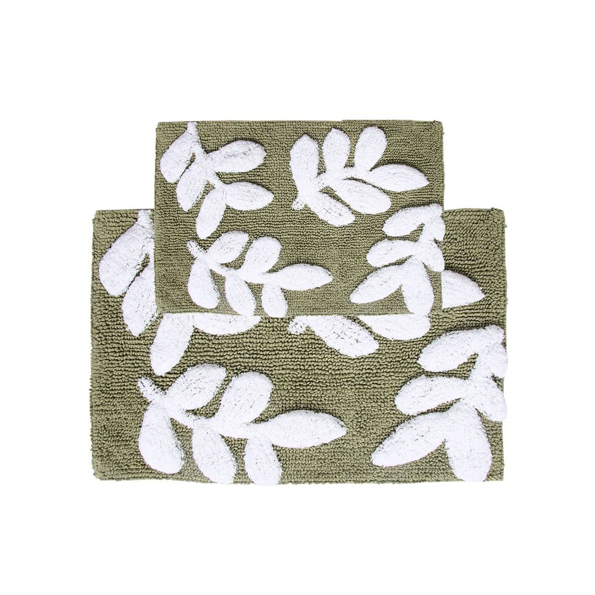 Chesapeake Monte Carlo 2-pc. Bath Rug Set, Sage White
