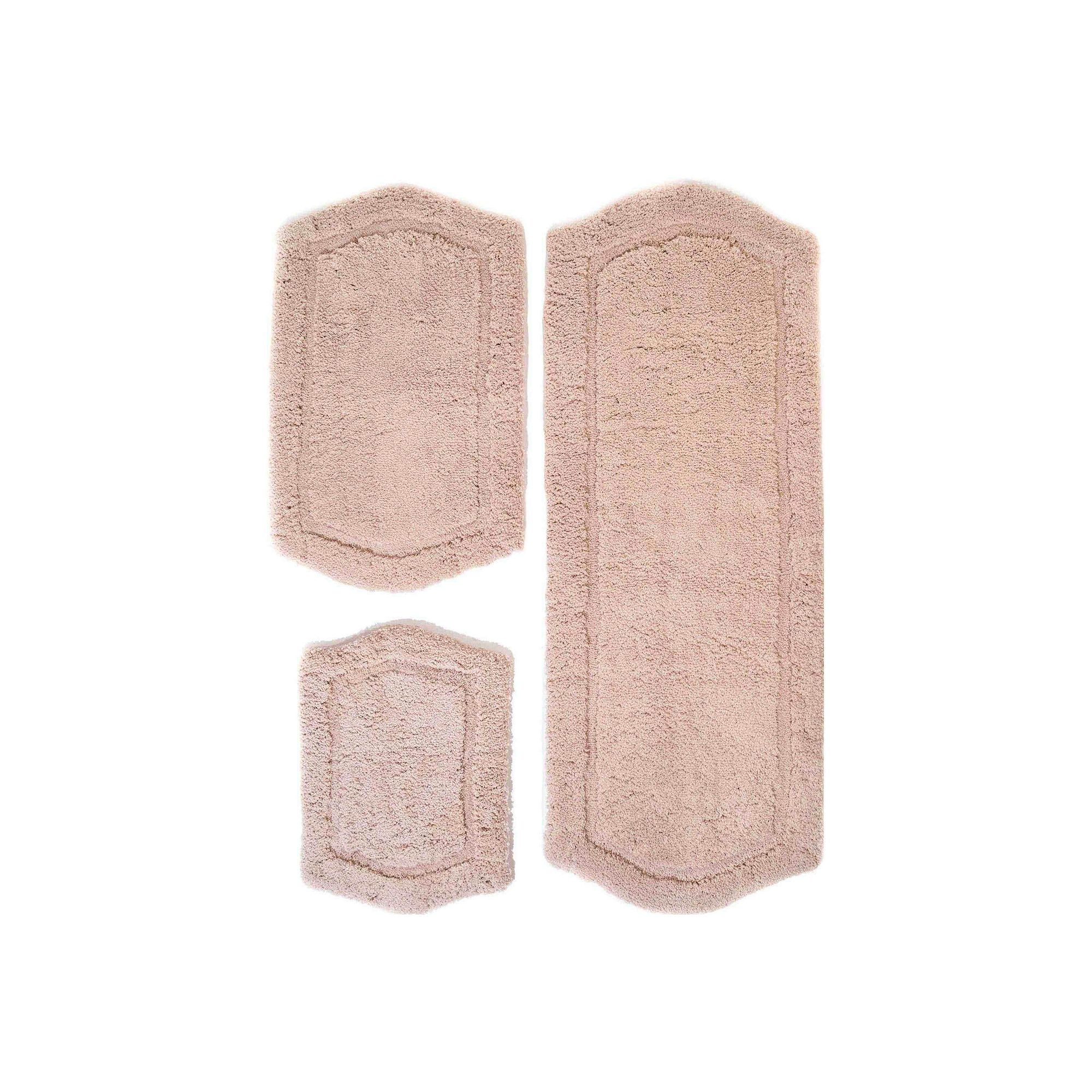 Chesapeake Paradise Memory Foam 3-pc. Bath Rug Set, Brown