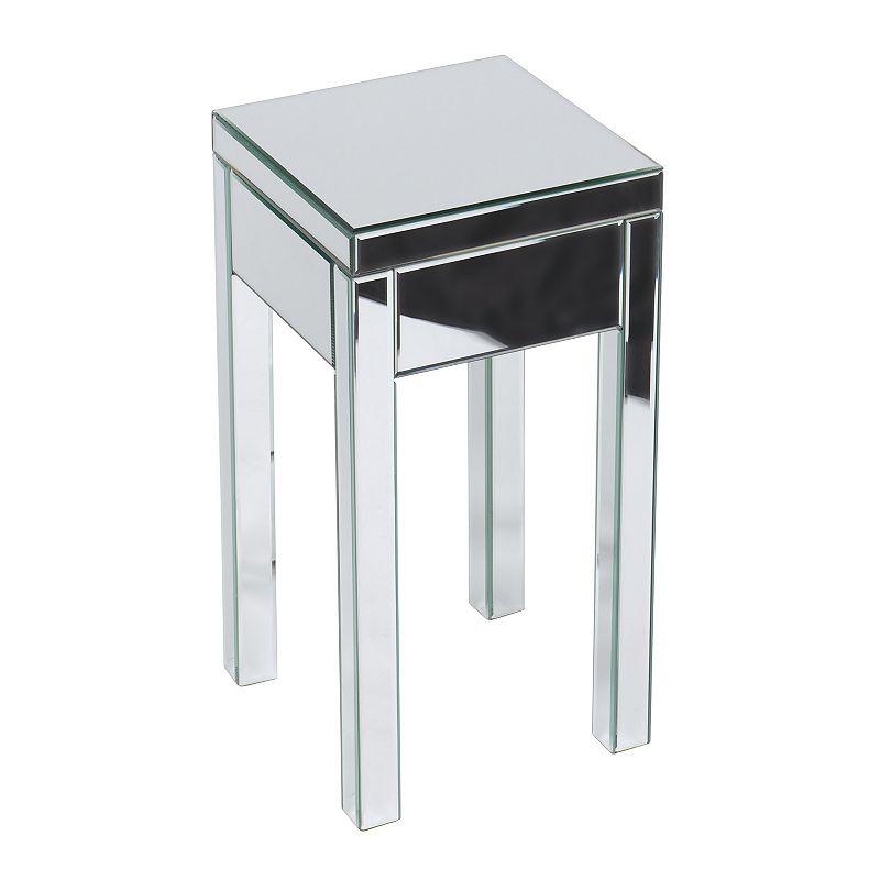 Ave Six Reflections End Table, Grey
