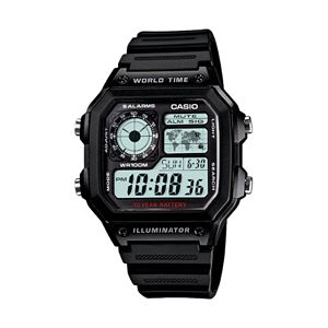 Casio Men's Twin Sensor Digital Chronograph Watch - SGW100-1V