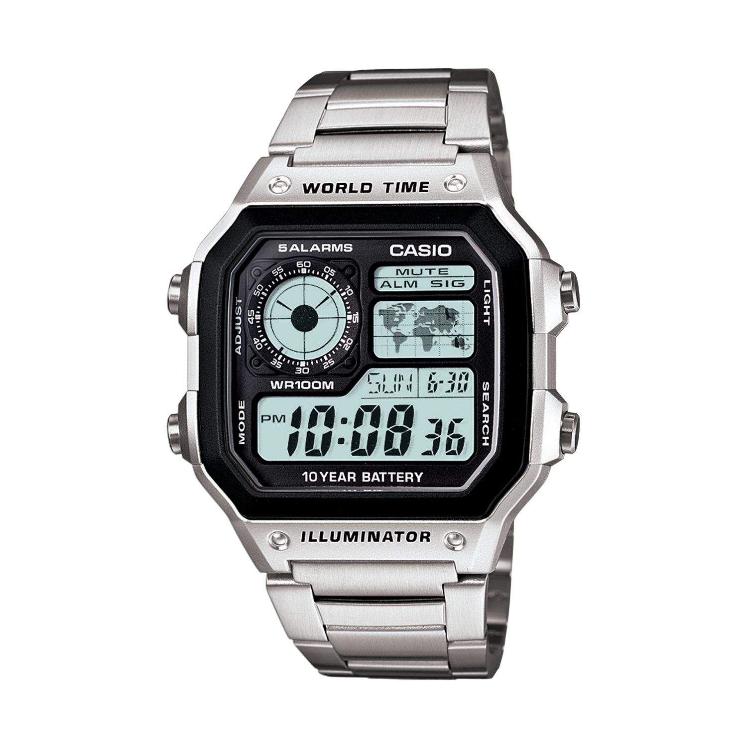 a digital watch