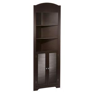 RiverRidge Home Ellsworth Corner Etagere Storage Shelf