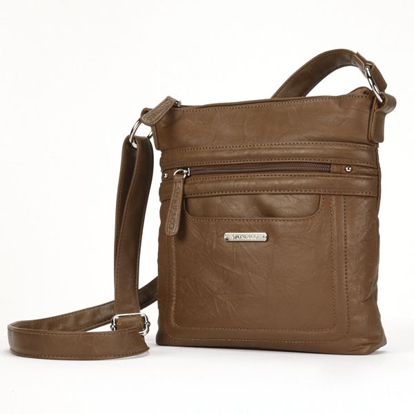 Kohls crossbody leather online bags