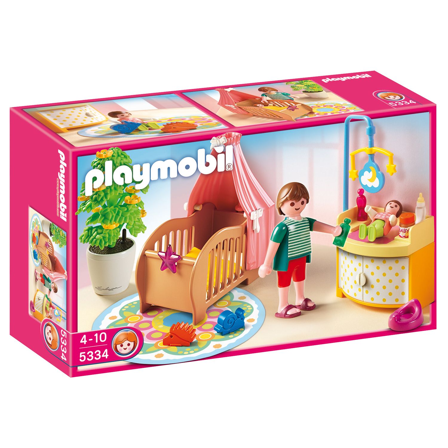 playmobil nursery set