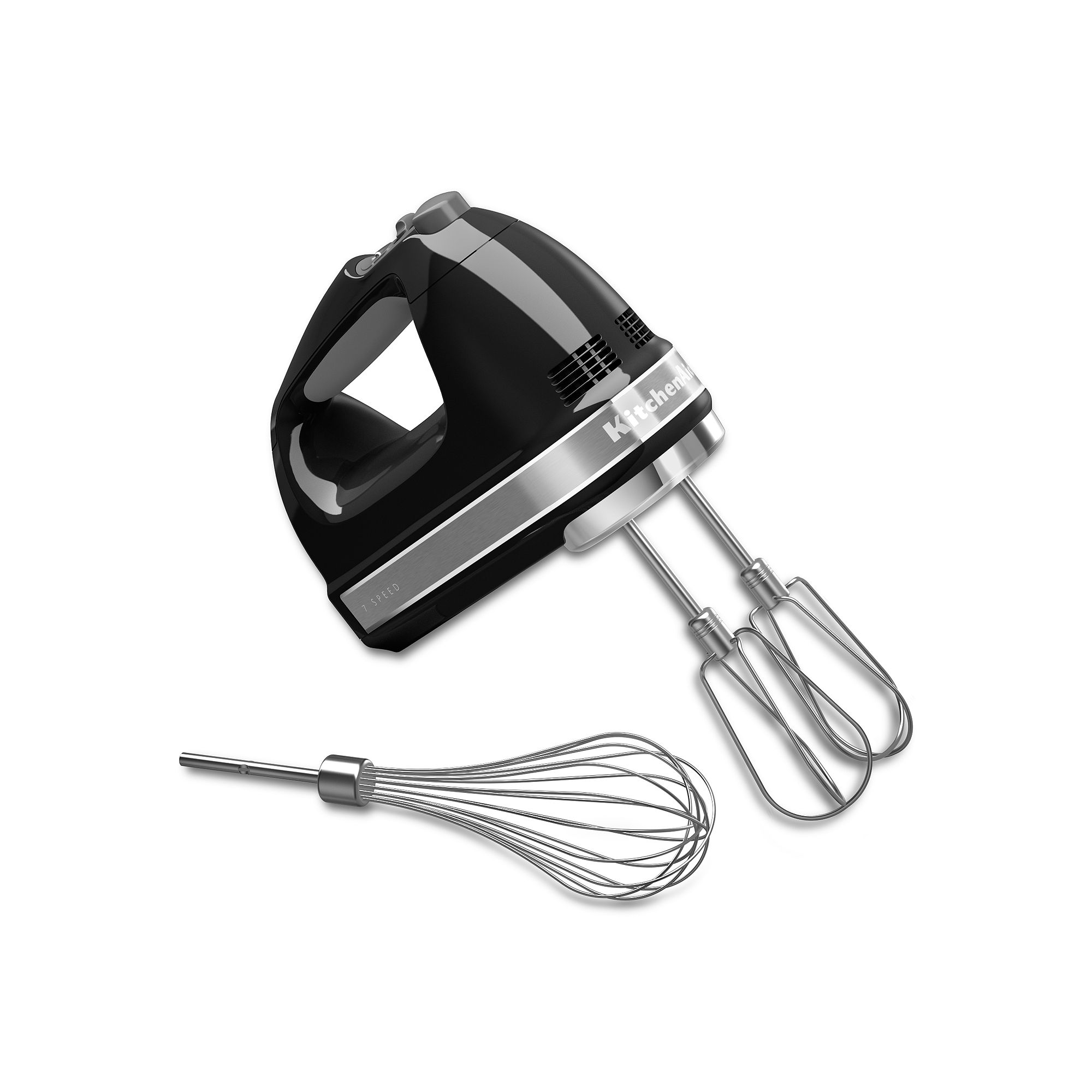 KitchenAid® KHM7210 7-Speed Hand Mixer, Onyx Black