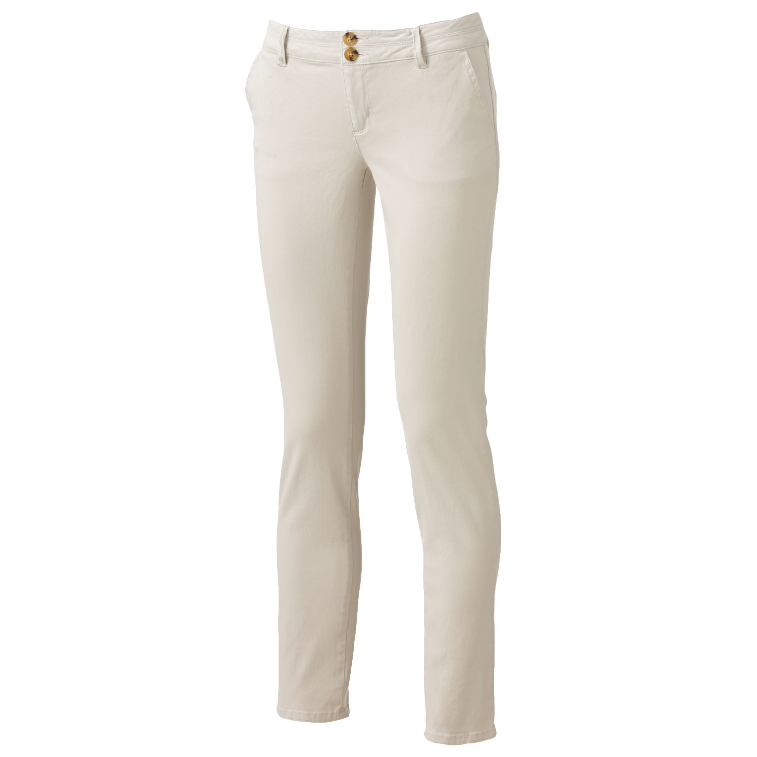 kohls khaki skinny jeans