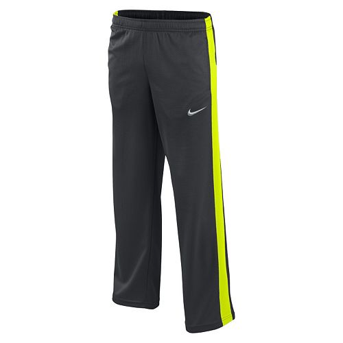 orange and black nike pants