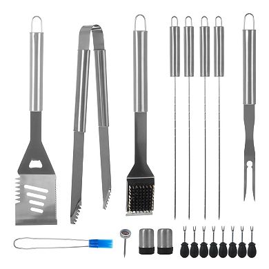 Chef Buddy Stainless Steel 20-pc. Barbecue Tool Set