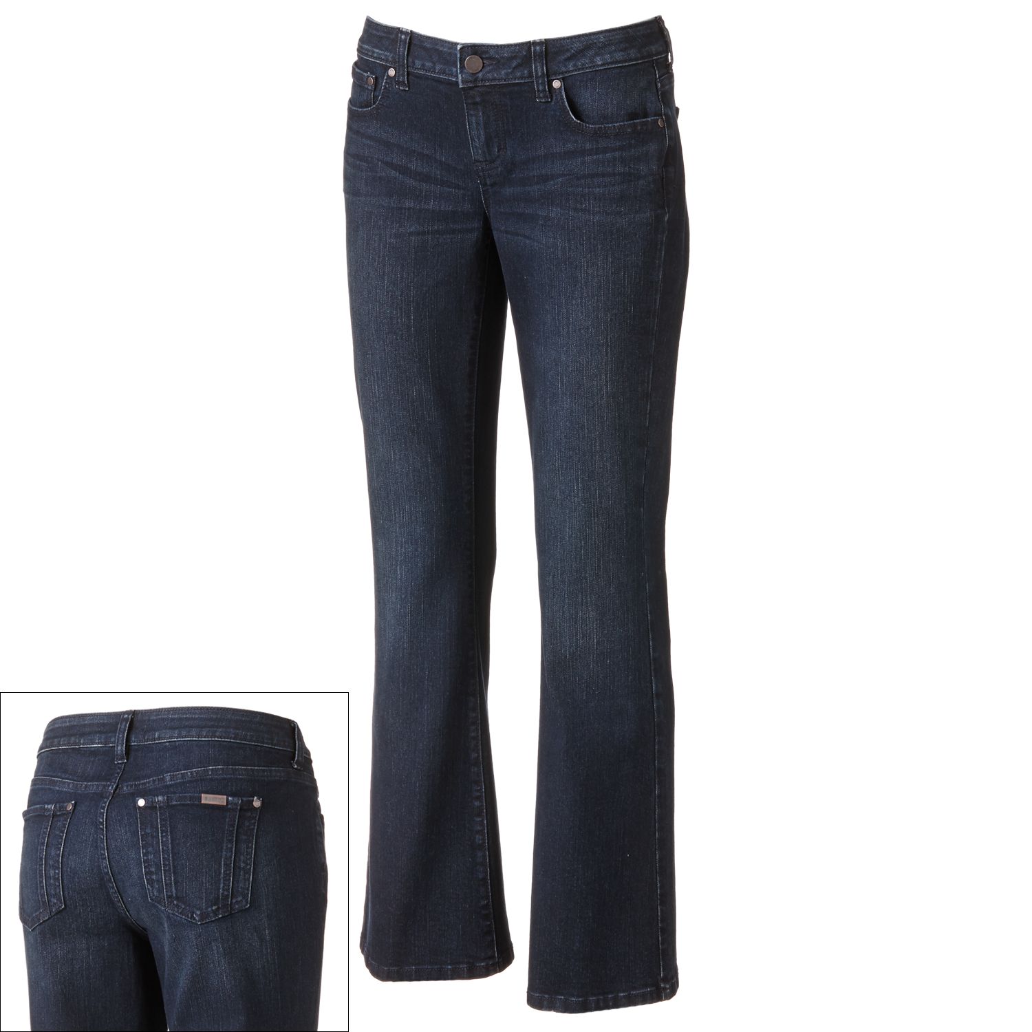kohls bootcut jeans womens