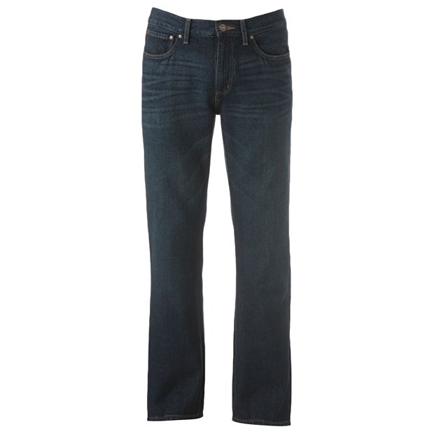 Apt. 9 Gray Straight Leg Jeans for Women