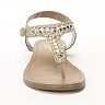 Candie's® Studded Thong Sandals - Women