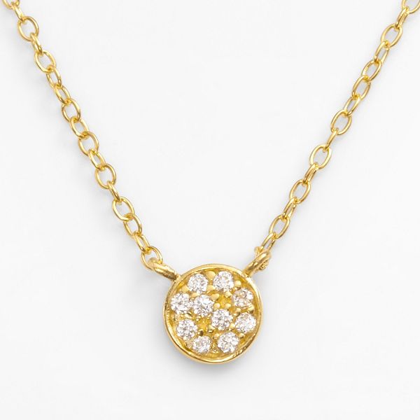 Kohls cubic hot sale zirconia necklace