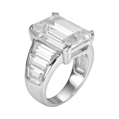 Sophie Miller Sterling Silver Cubic Zirconia Ring