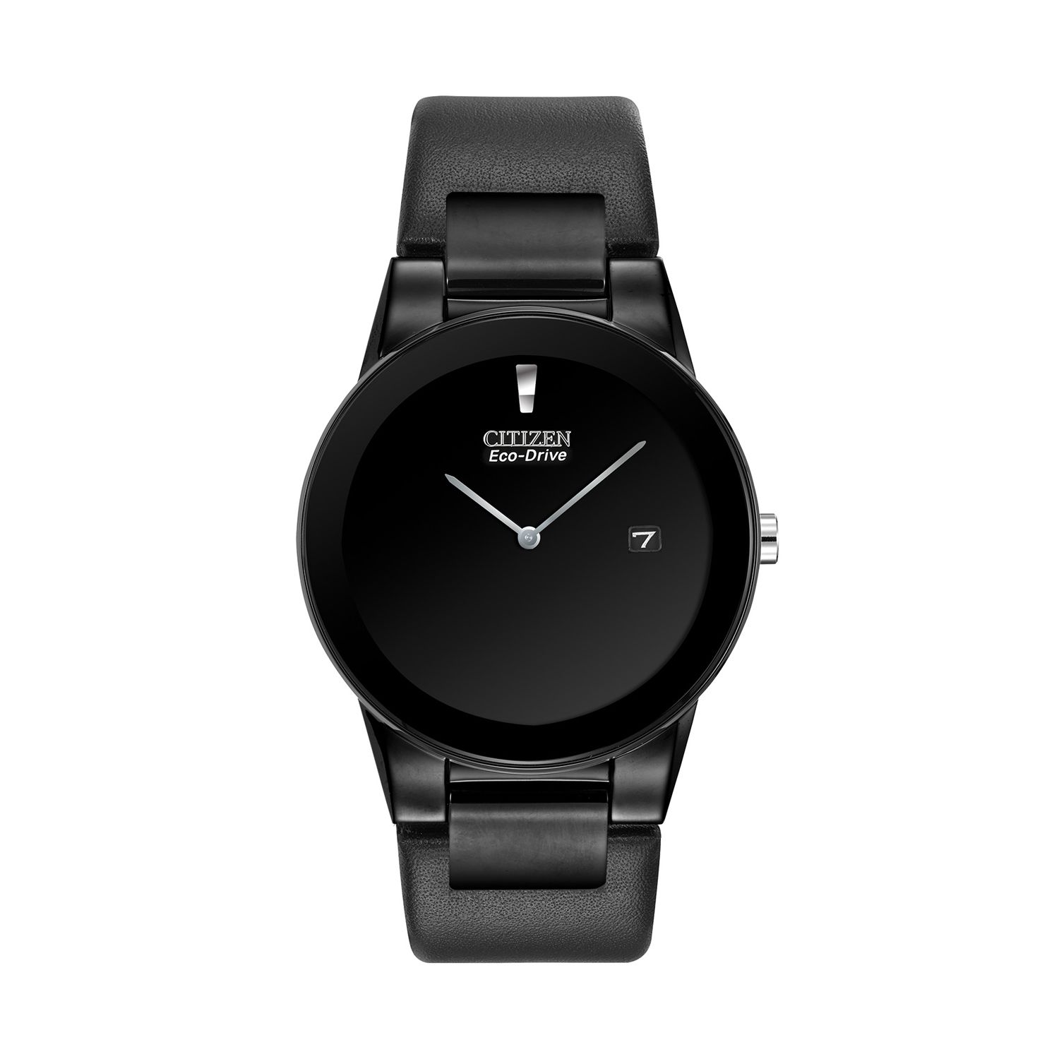 black steel watch men