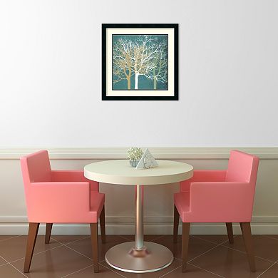 Tranquil Trees Framed Art Print by Erin Clark