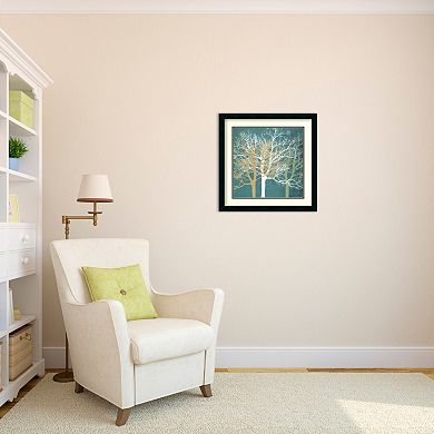 Tranquil Trees Framed Art Print by Erin Clark