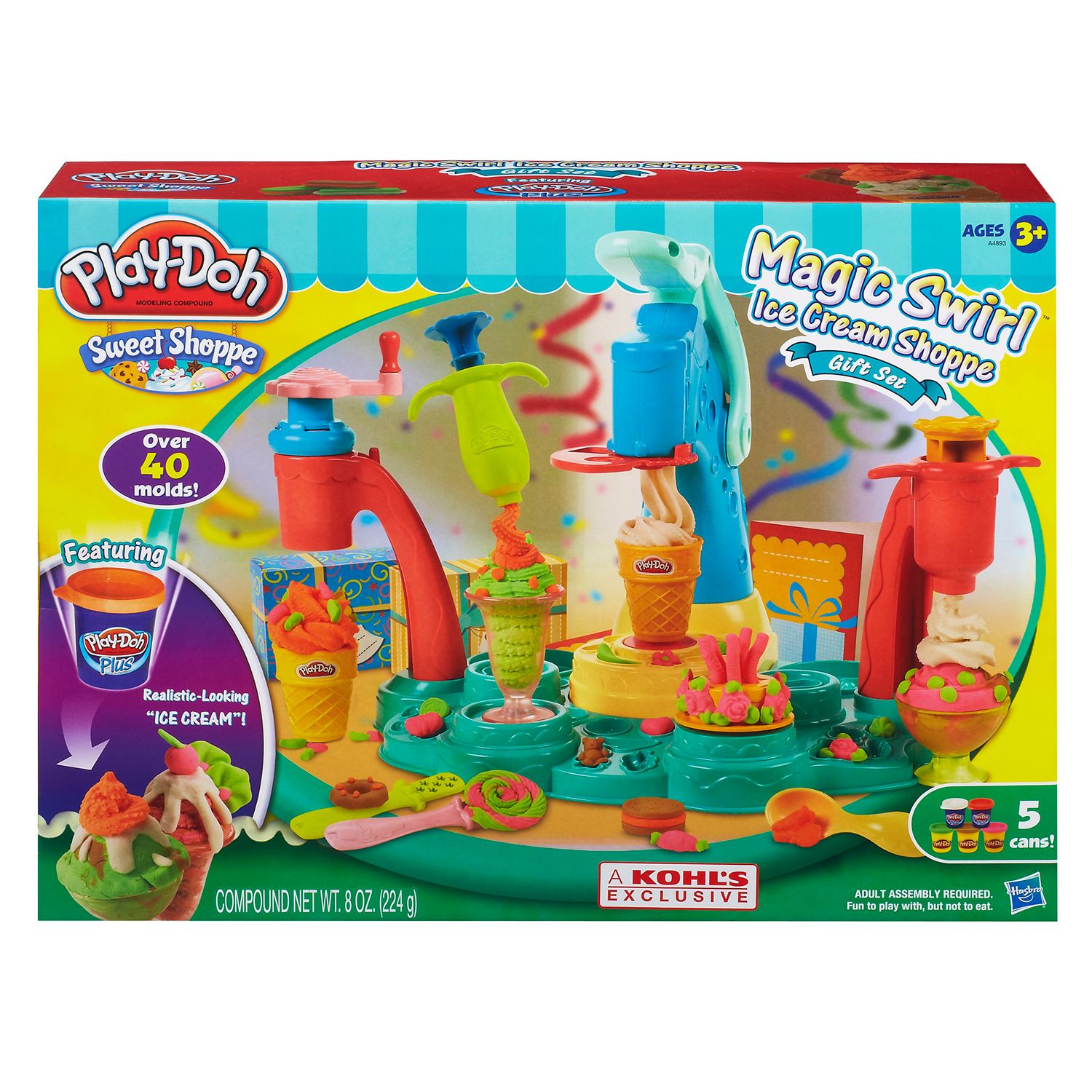 play doh swirl ice cream