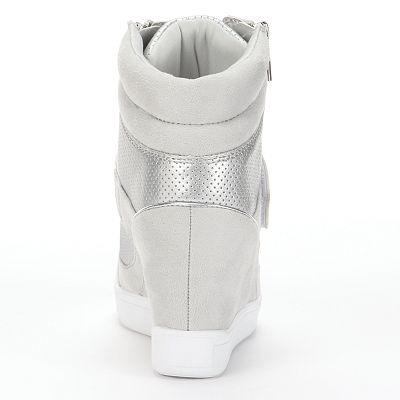 Kohls wedge sneakers hot sale