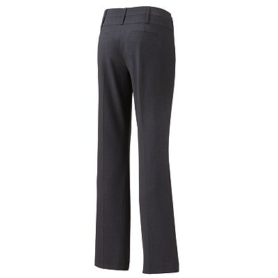 Juniors' Candie's® Marilyn Side Tab Low Rise Bootcut Dress Pants Juniors' Candie's® Marilyn Side Tab Low Rise Bootcut Dress Pants
