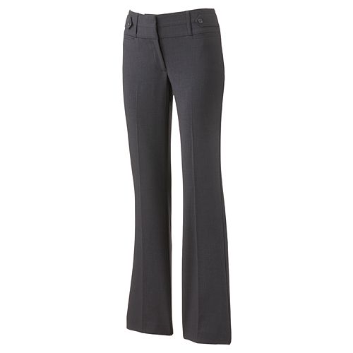 low rise dress pants