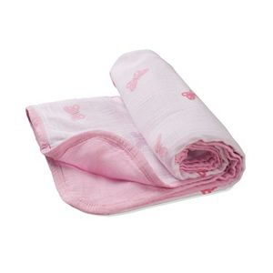 aden + anais Girls N' Swirls Muslin Stroller Blanket