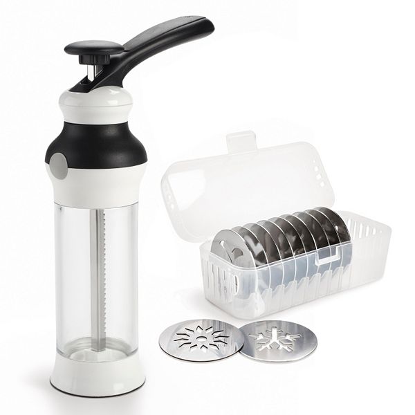 OXO Good Grips Cookie Press with Disk Storage Case