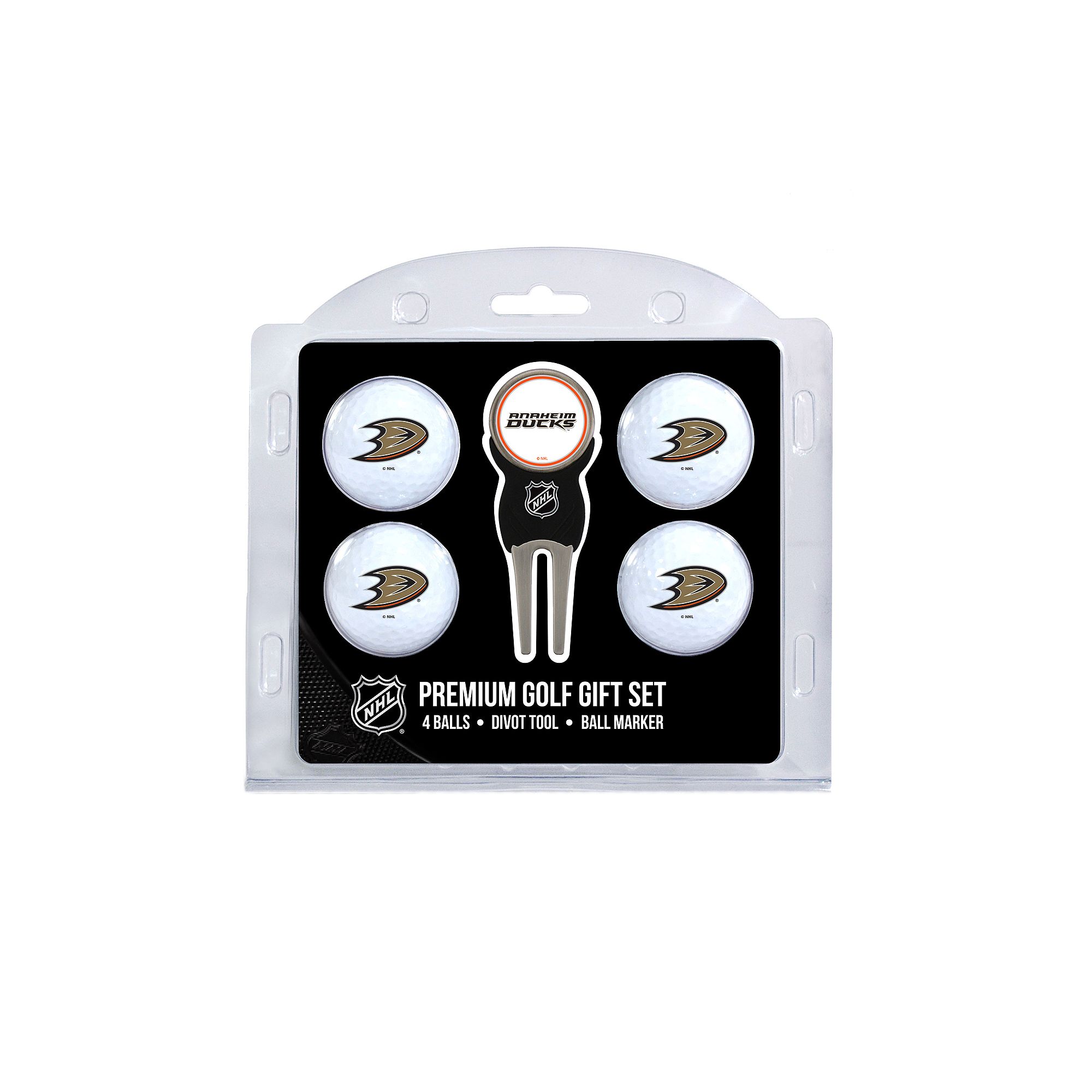 Anaheim Ducks 6-Piece Golf Gift Set, Dks Team