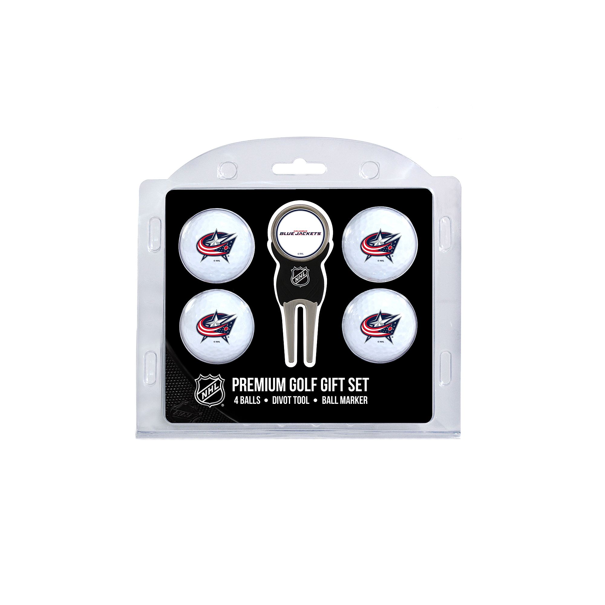 Columbus Blue Jackets 6-Piece Golf Gift Set, Team