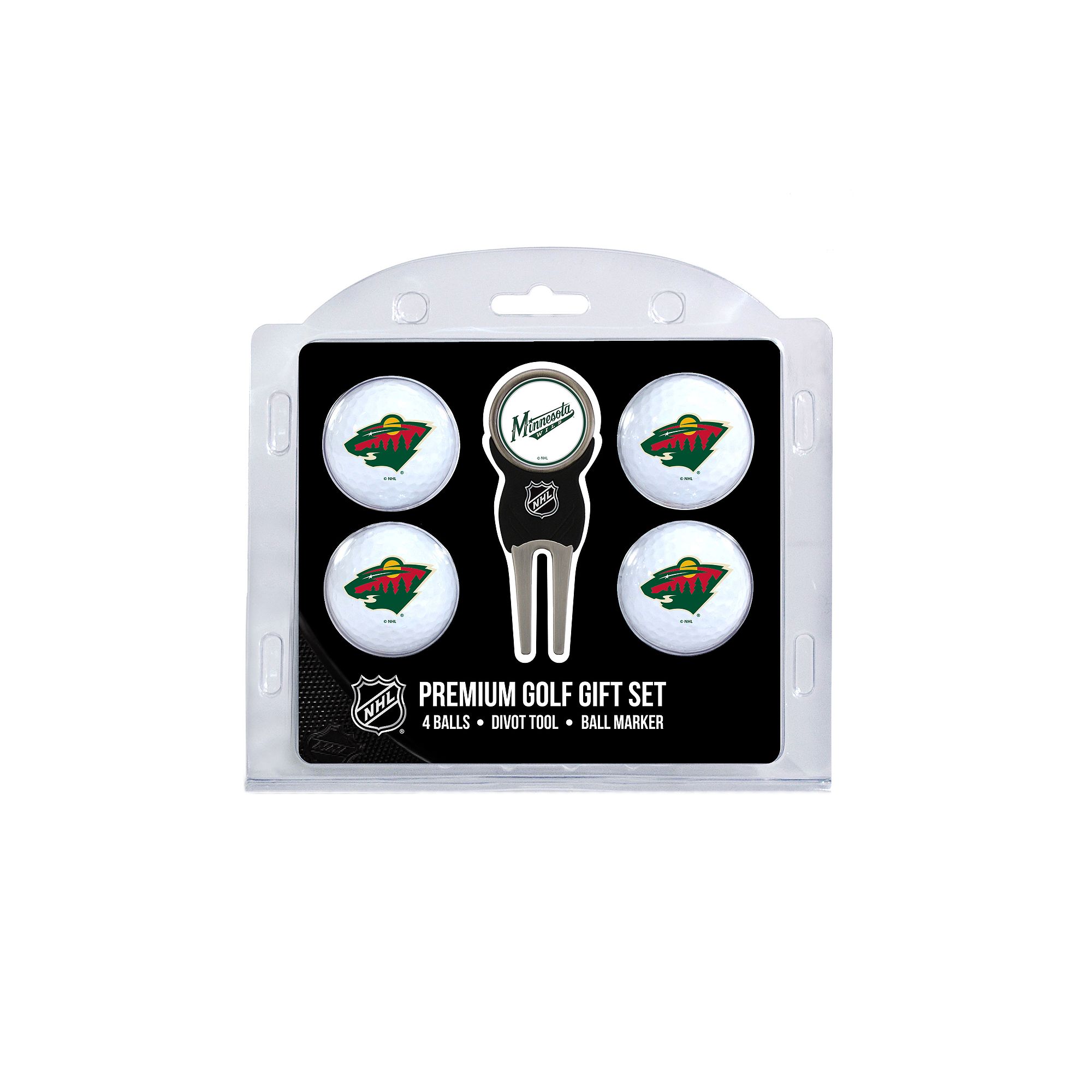 Minnesota Wild 6-Piece Golf Gift Set, Team