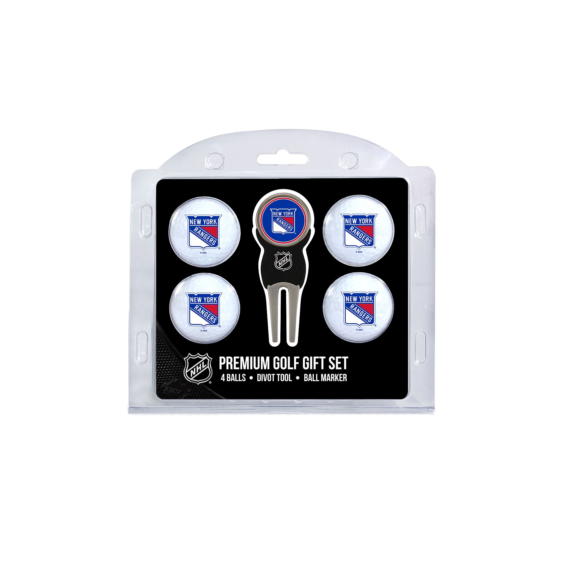 New York Rangers 6-Piece Golf Gift Set, Ran Team