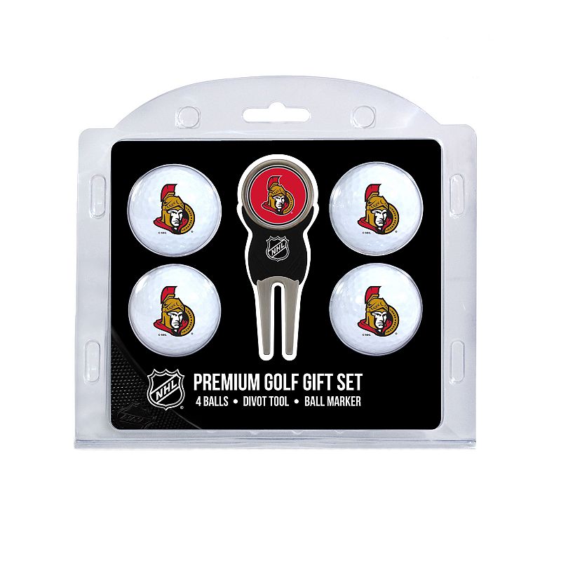 Ottawa Senators 6-Piece Golf Gift Set, Sen Team