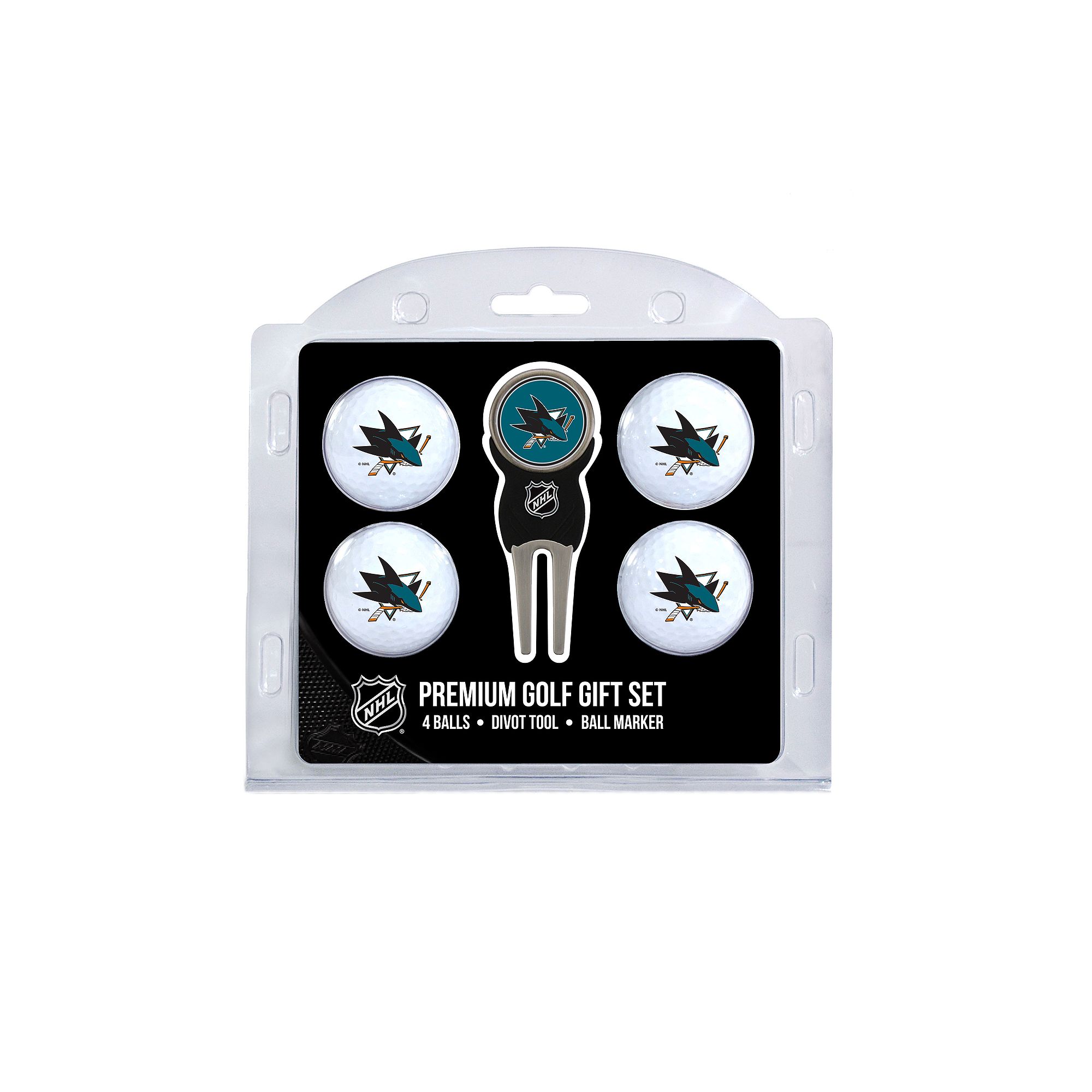 San Jose Sharks 6-Piece Golf Gift Set, Sks Team