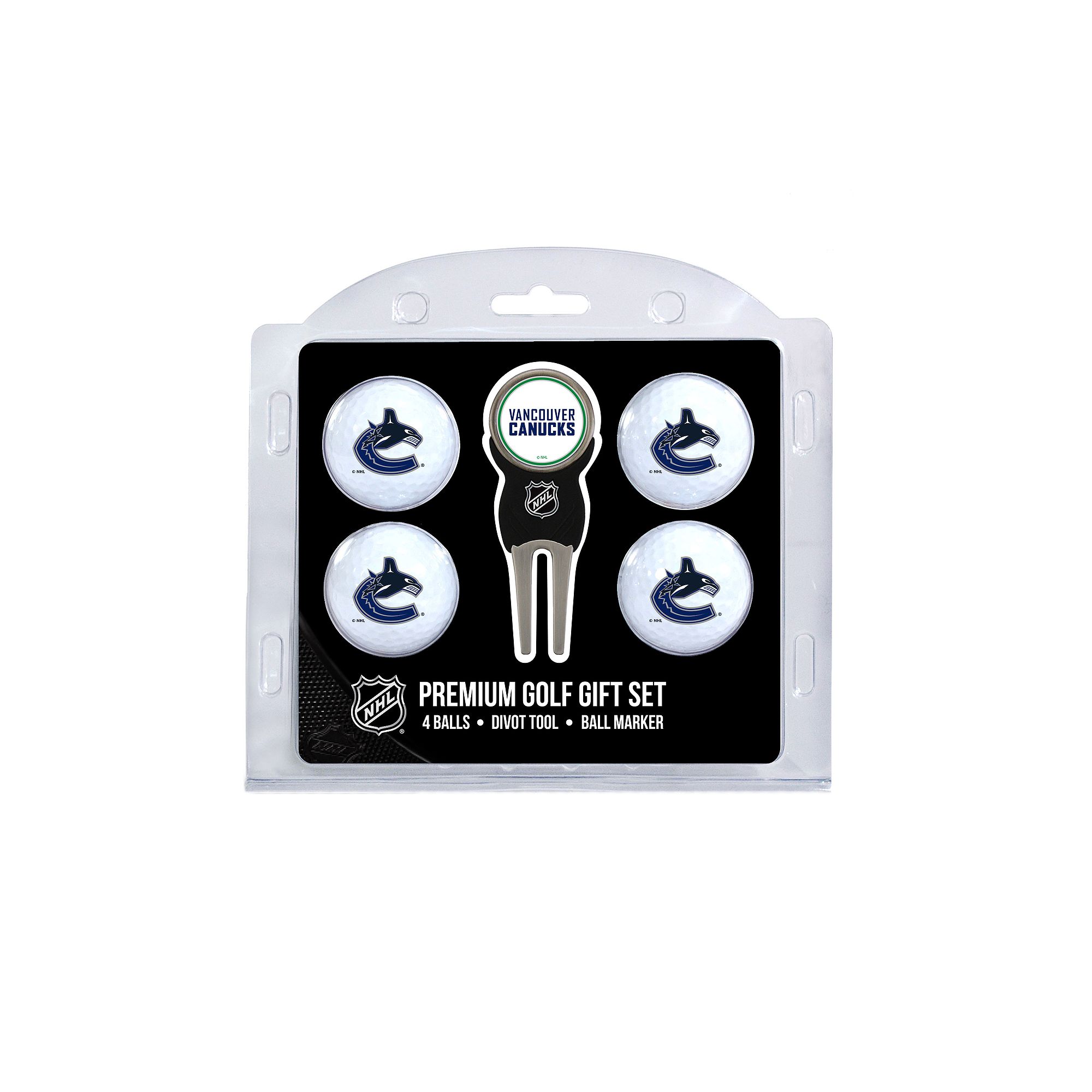 Vancouver Canucks 6-Piece Golf Gift Set, Cnk Team