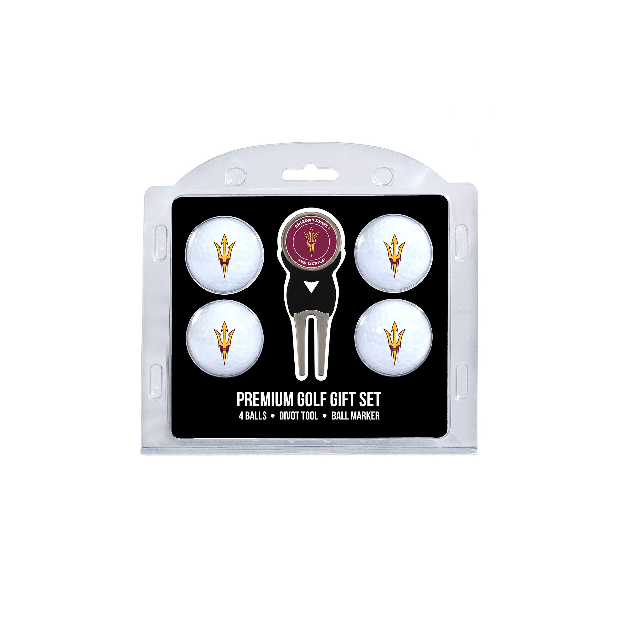Arizona State Sun Devils 6-Piece Golf Gift Set, Team