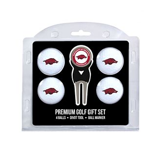 Arkansas Razorbacks 6 pc Golf Gift Set