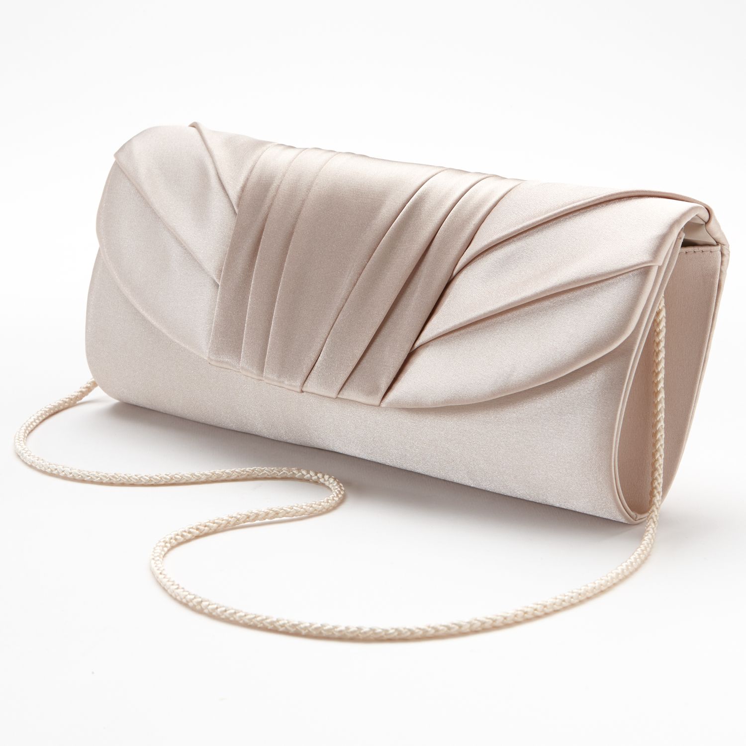 taupe evening bag