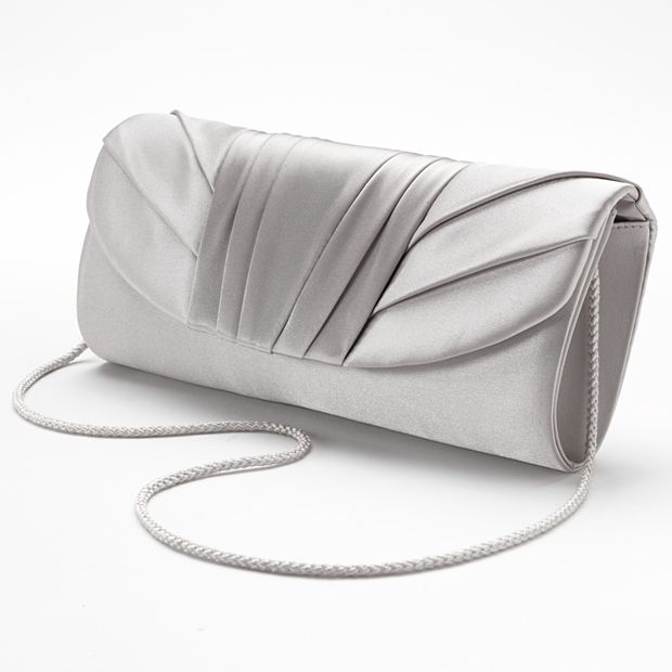 Jessica mcclintock silver evening bags hotsell