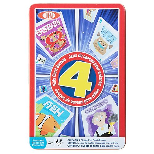 Ideal 4pk. Kids Card Games