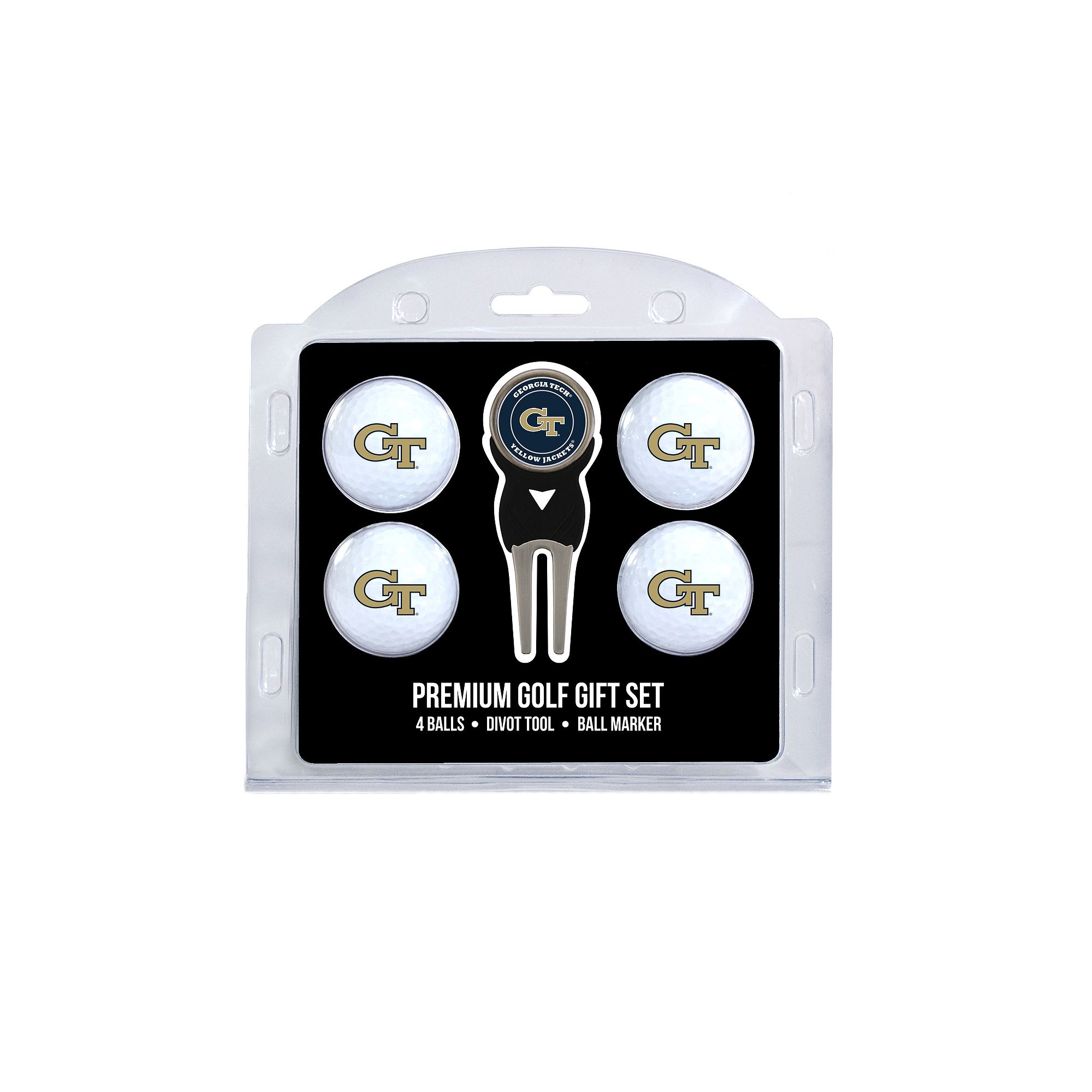 Georgia Tech Yellow Jackets 6-Piece Golf Gift Set, Team